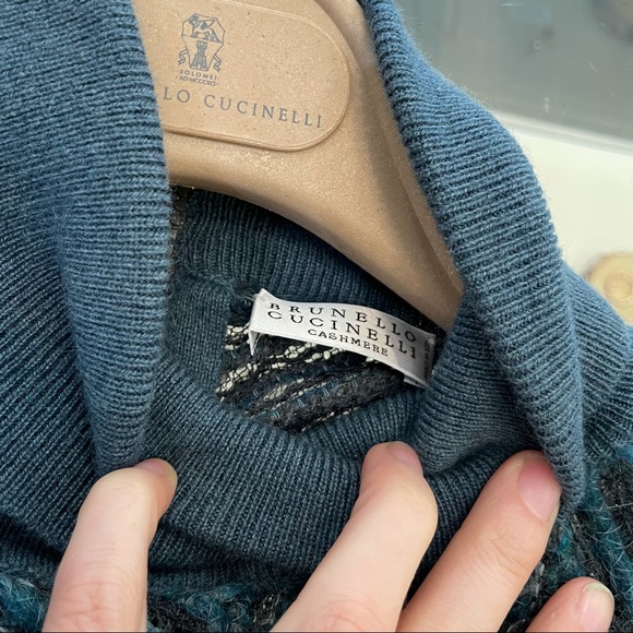 Brunello Cucinelli Cashmere Short Sleeve Sweater - Picture 3 of 15